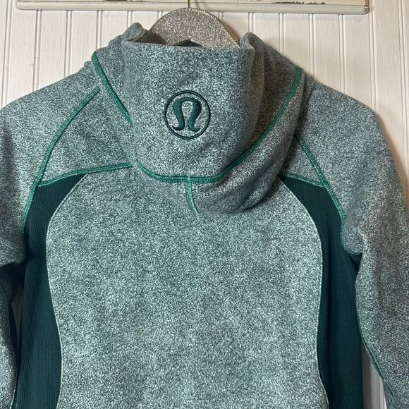 Lululemon Green Scuba Hoodie - Picture 4 of 7